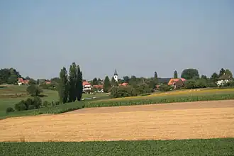 Zicht op Wengi bei Büren