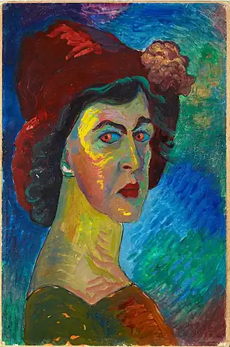 Marianne von Werefkin Zelfportret I, 1910