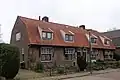 Blokje van vier arbeiderswoningen