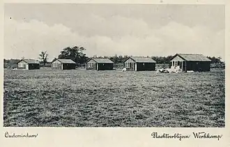 Werkkamp Elfbergen, nachtverblijven