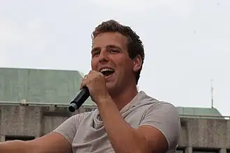 Wesley Klein tijdens optreden bij Hart voor Muziek in Eindhoven