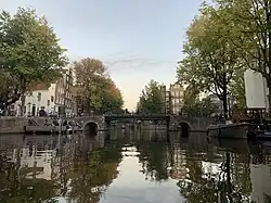 De West-Indisch huisbrug gezien naar het oosten, oktober 2020