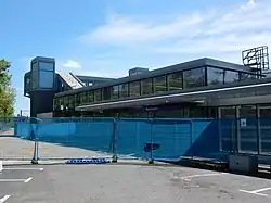 De aanbouw voor de Elizabeth line.