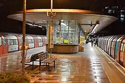 De wachtkamer uit 1939.