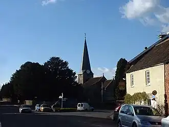 Centrum van West Harptree.