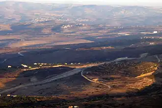 De muur die Israël scheidt van de Westelijke Jordaanoever.