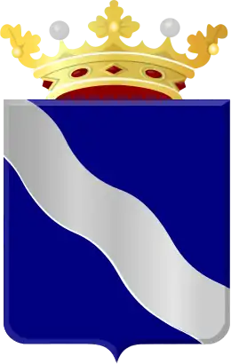 Het wapen van Westdongeradeel.