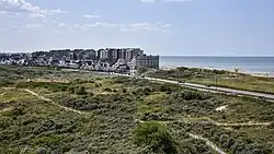 Westende vanaf de Warandetoren
