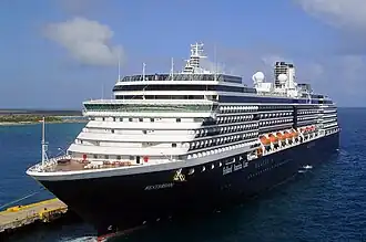 De Westerdam in Costa Maya (Mexico, 2009)