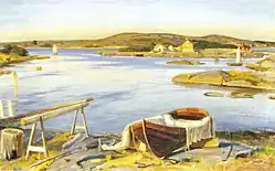 'De kust bij Kökar', 1908