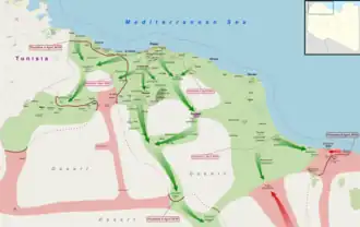 Offensief in West-Libië