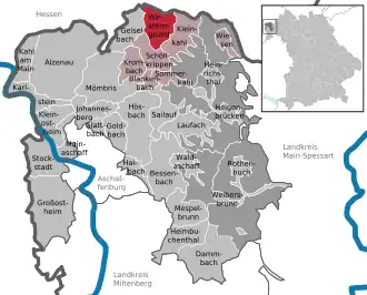 Kaart van Westerngrund