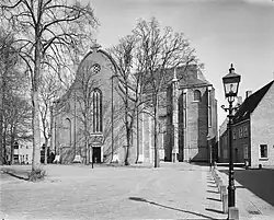 Harderwijk: Westgevel van de Grote Kerk