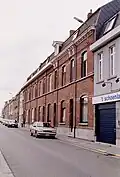 Ensemble van stadswoningen