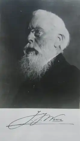 Bidprentje J.J. Weve