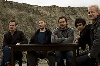 V.l.n.r. Wouter, Marten, Paul, Thomas, Gerben