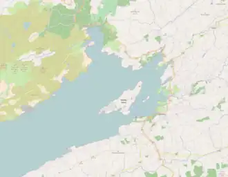 Kaart van Whiddy Island