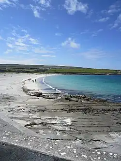 Strand van Inis Mór