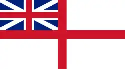 Brits White Ensign (1707–1800)