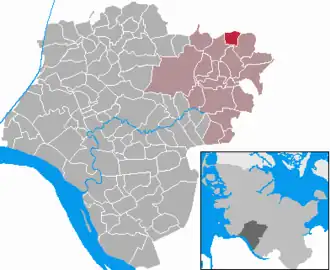 Kaart van Wiedenborstel