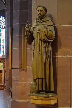 Beeld Bernardus van Clairvaux