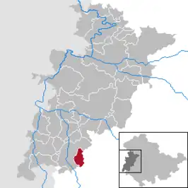 Kaart van Wiesenthal