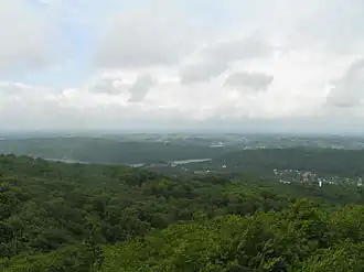 De berg en haar nabije omgeving