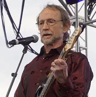 Peter Tork bij een concert in Louisiana in januari 2016