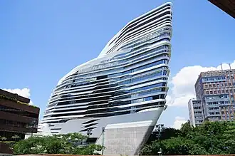 Jockey Club Innovation Tower in Hong Kong door Zaha Hadid, 2013