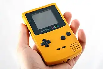 Game Boy Color Yellow