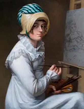 Zelfportret van Wilhelmina Geertruida van Idsinga (1817)