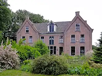 Fabriek (mandenmakerij, weverij en smederij) in Wilhelminaoord