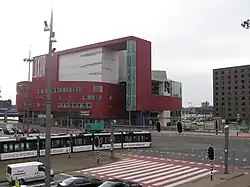 Tramlijn 25 op het Wilhelminaplein