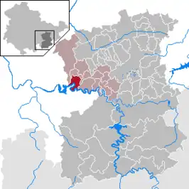 Kaart van Wilhelmsdorf