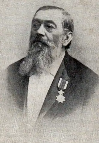 Portret op bidprentje (1899)