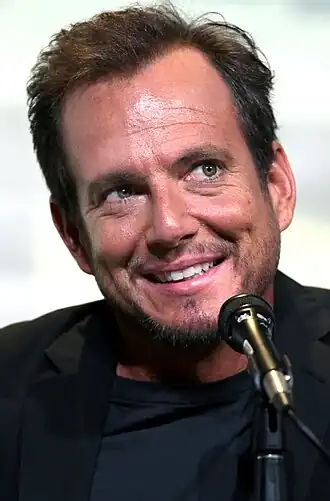 Arnett tijdens de San Diego Comic-Con in 2016