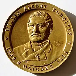 Medaille van Willem Albert Scholten (1890)