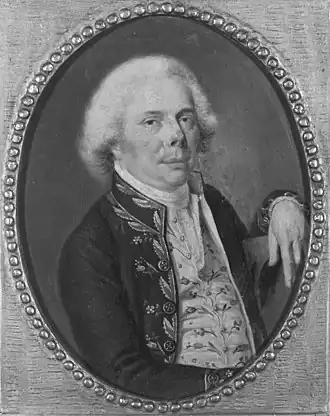 Portret van mr. Willem Anne van Spaen la Lecq (tussen 1775 en 1799)