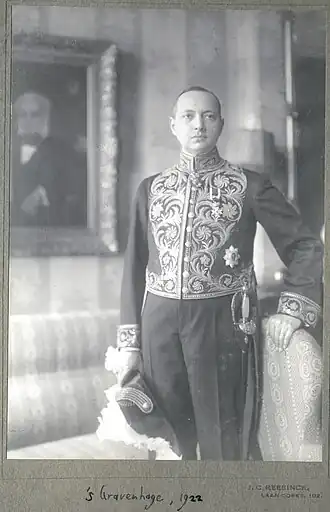 Portret van W.B. Engelbrecht uit 1922