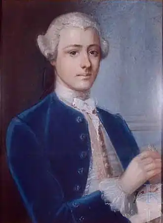 Van Panhuys als jongeman