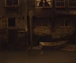 Voorstraatshaven VII, schilderij, Dordrechts Museum