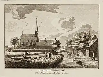Schellingwouder Kerkepadbrug (18e eeuw)