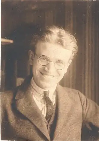 Willem ten Berge in 1926 of 1927.