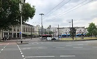 Het Willemsplein in 2018