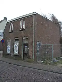Inmiddels gesloopt pand (huisnummer 20)