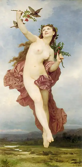 Hemera, William Bouguereau, 1884