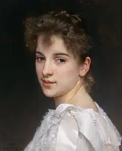 Gabrielle, dochter van Pierre Auguste Cot, 1890