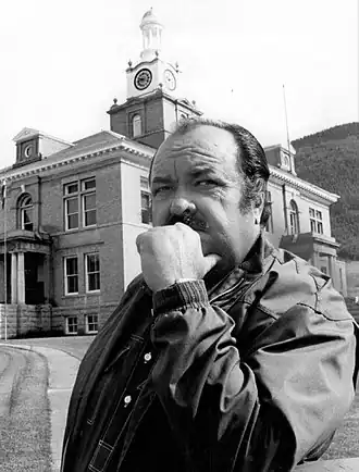 William Conrad als Frank Cannon in 1972.