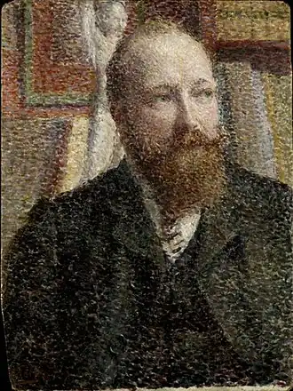 portret van Alfred Verhaeren door William Jelley