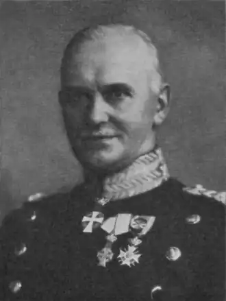 Generaal William Wain Prior, 1934